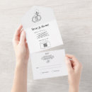 Search for illustrated wedding invitations Handdrawn