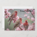 Search for tree blossoms invitations Bird