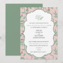 Search for front and back invitations Dusty blue