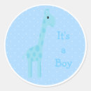 Search for baby giraffe stickers Blue