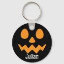Search for halloween jack o lantern key rings Scary