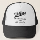 Search for over the hill hats Old age