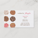 Search for sugar cookie business cards Cute