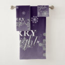 Search for purple christmas bath towels Modern