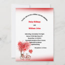 Search for red heart wedding invitations Chic