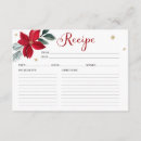 Search for christmas with recipe cards Watercolor