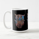 Search for colourful owls mugs Quirky