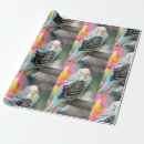 Search for parakeet wrapping paper Pet