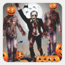 Search for zombie head stickers Scary