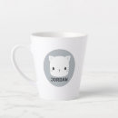 Search for cute grey cat mugs Kawaii