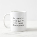 Search for my attitude mugs Sarcasm