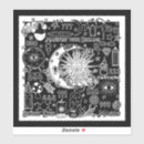 Search for black white halloween stickers Birthday