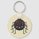 Search for black spider key rings Creepy