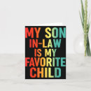 Search for funny son in law cards Costume