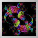 Search for blue lizards art Purple