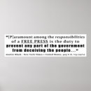Search for press posters First amendment