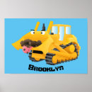 Search for bulldozer posters Excavator