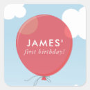 Search for red balloon labels Modern