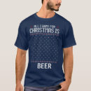 Search for christmas beer tshirts All