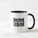 Search for scared mugs Black and white