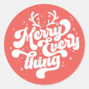 Search for merry everything stickers Retro