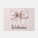 Search for bow doormats Girly