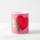 Search for red rose heart mugs Hearts