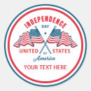 Search for 4th of july american flag stickers Red white blue