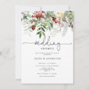Search for christmas bridal shower wedding stationery Snow