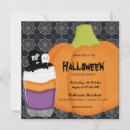 Search for cocktail halloween invitations Pumpkin