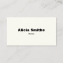 Search for ivory business cards Interior designer