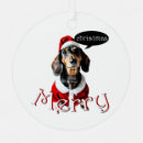 Search for black dog christmas tree decorations Dachshund