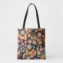 Search for flower embroidery tote bags Illustration