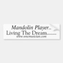 Search for mandolin bumper stickers Music