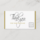 Search for thank you for your purchase discount cards Promotional