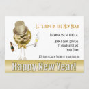 Search for funny new years eve invitations Gold