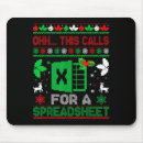 Search for spreadsheet mousepads Oh this