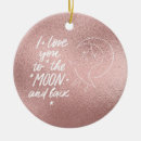 Search for love you to the moon and back christmas tree decorations Romance