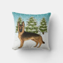 Search for german shepherd christmas cushions Winter