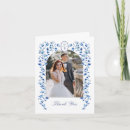 Search for blue and white thank you cards Watercolor