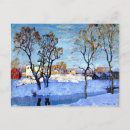 Search for early spring postcards Snow