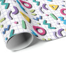 Search for retro 80s wrapping paper Chequered