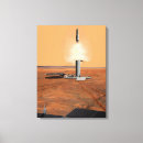 Search for vehicle canvas prints Spaceship