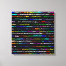 Search for text design canvas prints Colourful