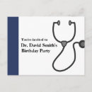 Search for doctor birthday invitations Nurse