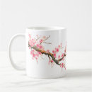 Search for cherry blossom flowers mugs Watercolor
