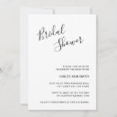 Search for handwritten bridal shower invitations Chic