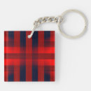Search for red plaid key rings Tartan