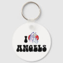 Search for red angel key rings Heart