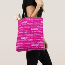 Search for pink tote bags Girly
